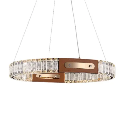 LeatherLuxe Chandelier