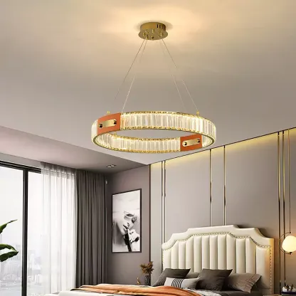 LeatherLuxe Chandelier