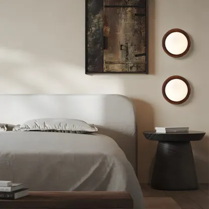 LiorenWooden Wall Light