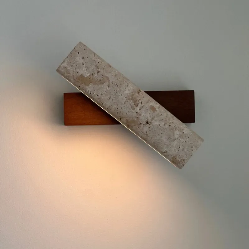 LucerneTravertine Wall Light