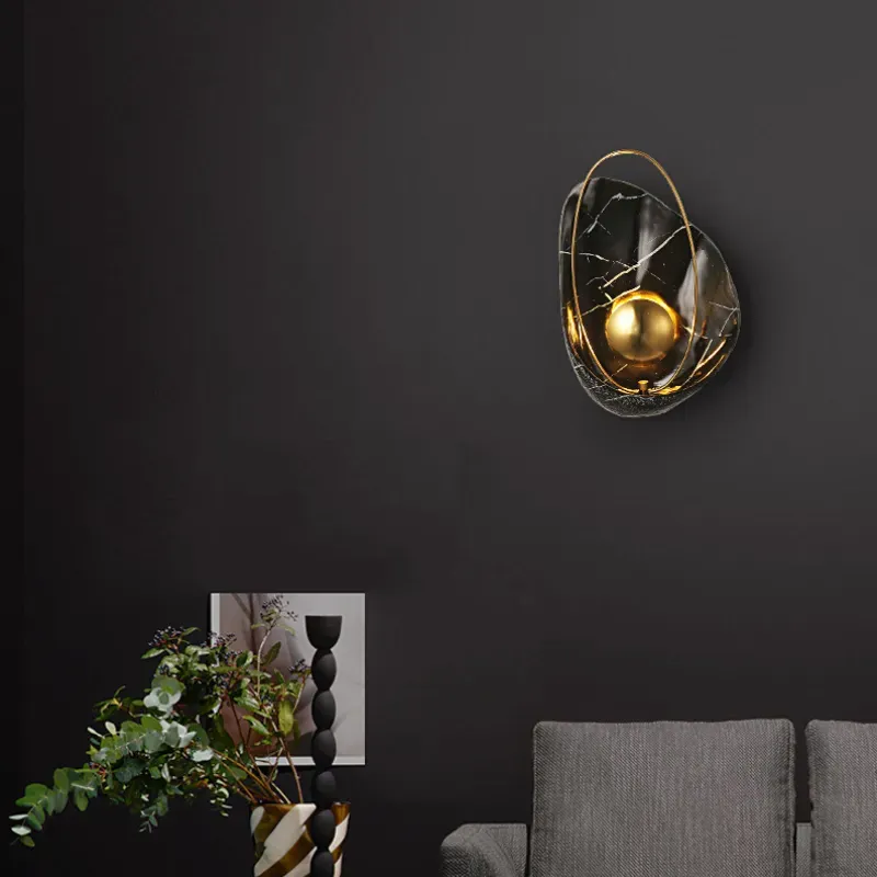 LucidMarble Wall Light