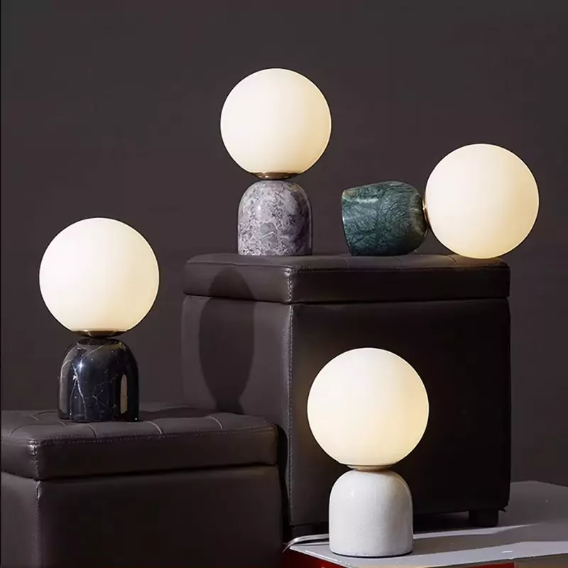 MarbleMystique Table Lamp
