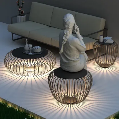MckenzieArt Outdoor Floor Lamp