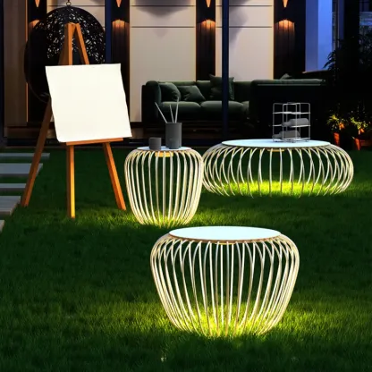 MckenzieArt Outdoor Floor Lamp
