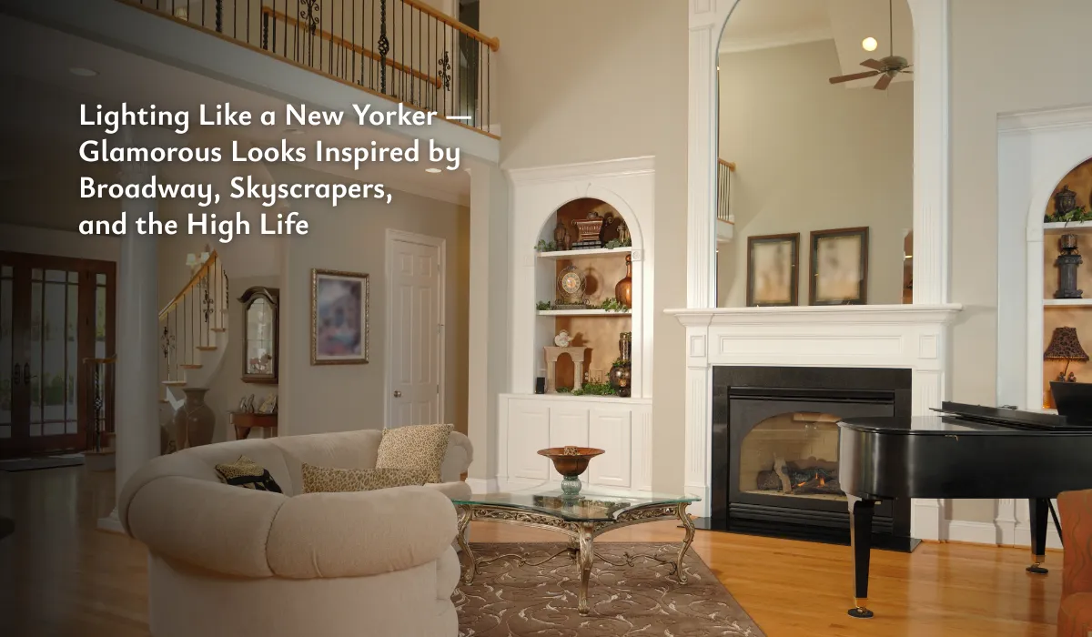 Chic new york design apartment.