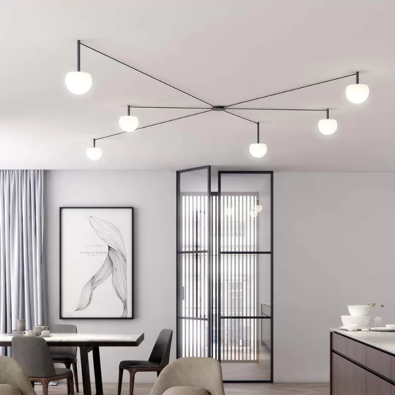 OrbitalGlow Ceiling Light