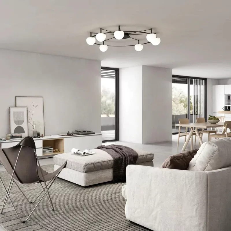 OrbitalGlow Ceiling Light