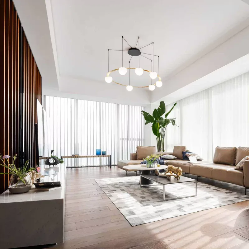 OrbitalGlow Ceiling Light