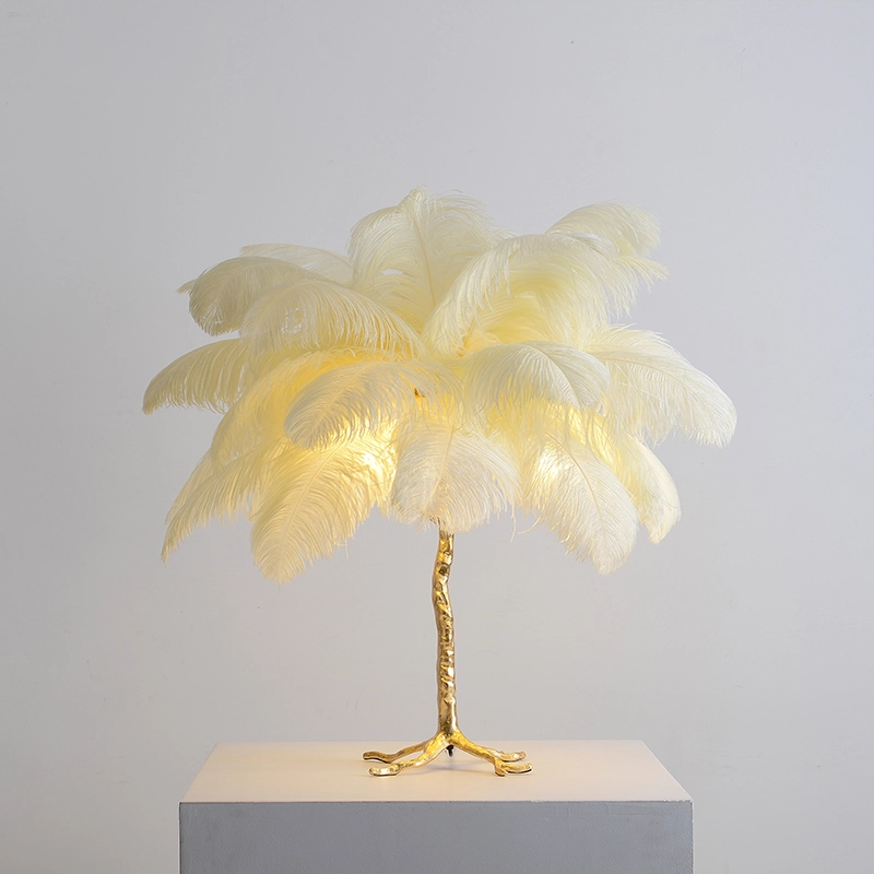 PeacockFeather Floor Lamp