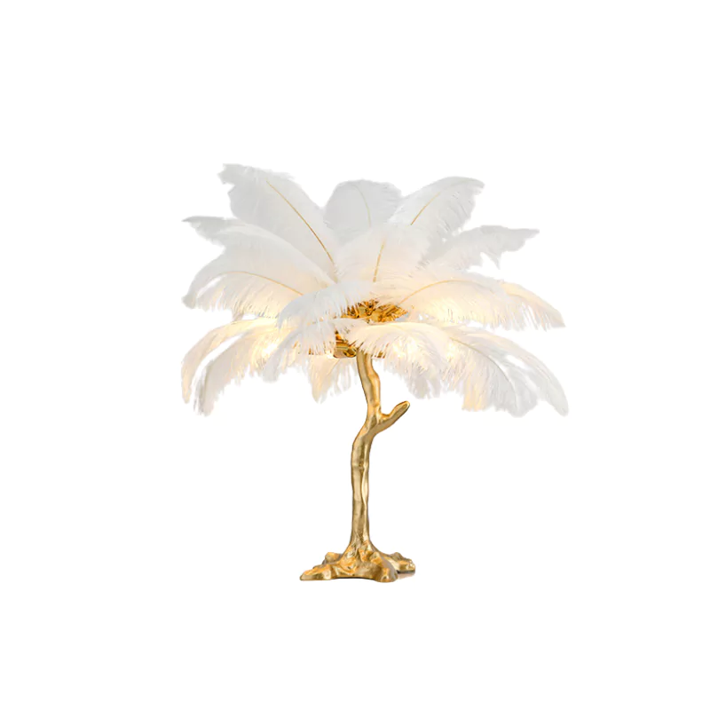 PeacockFeather Floor Lamp