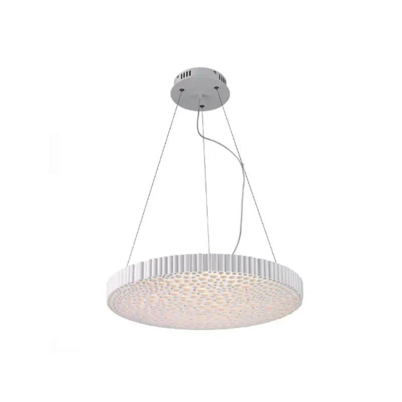 PerforaGlow Pendant – Elegant Polymer Lighting