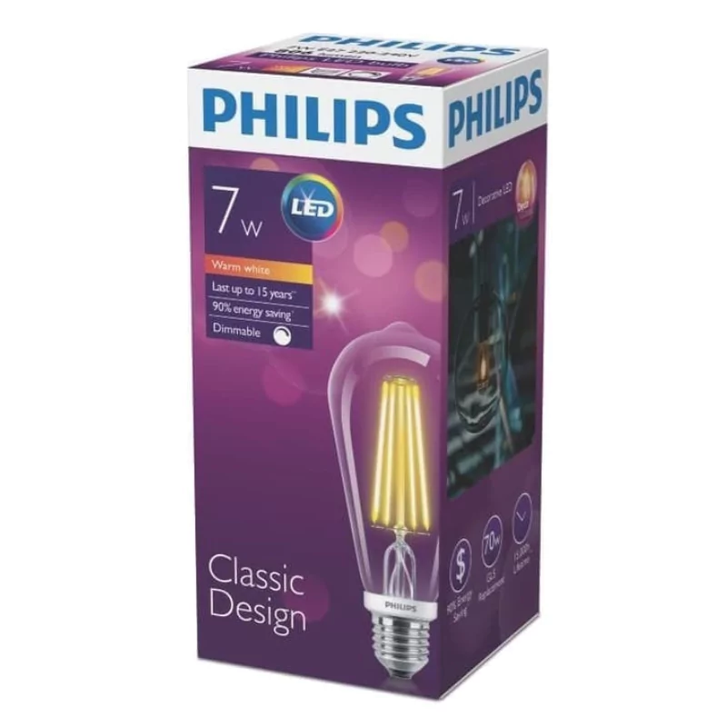 Philips Classic Design Bulb - ST64 (E27)