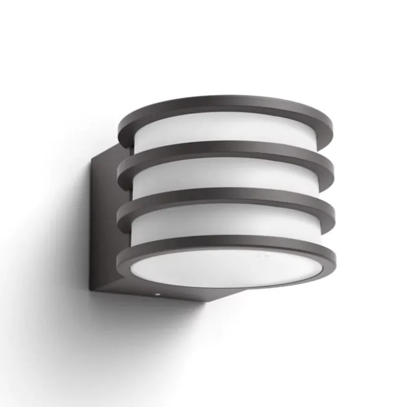Philips Hue Lucca 9W Wall Light - Dimmable Warm Illumination