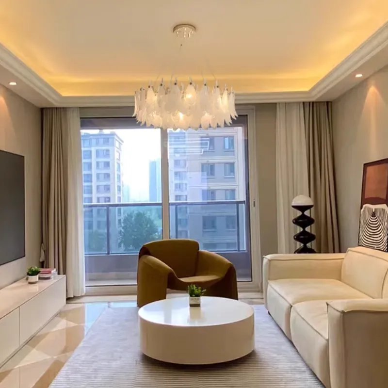 PlumaBreeze Chandelier