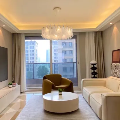PlumaBreeze Chandelier