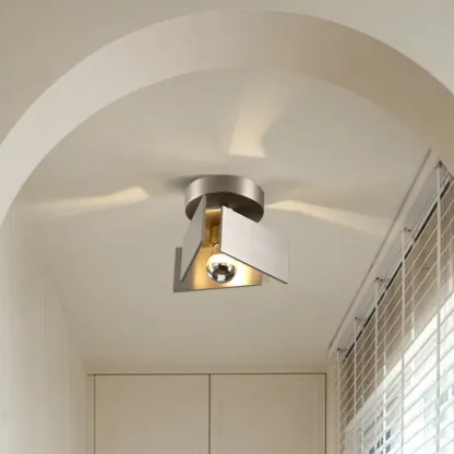 PortofinoMetallic Ceiling LIght