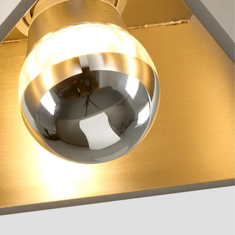 PortofinoMetallic Ceiling LIght