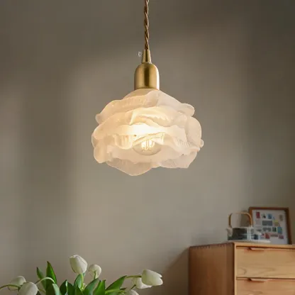 RosetteGlow Pendant
