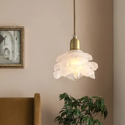 RosetteGlow Pendant