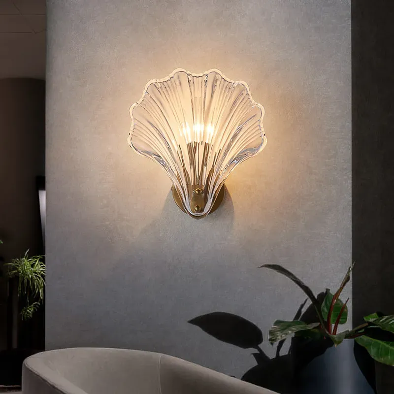 SherlyGlass Wall Light