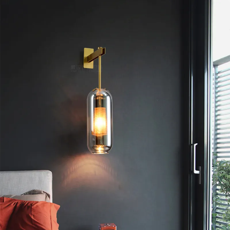 SolanaGlass Wall Light