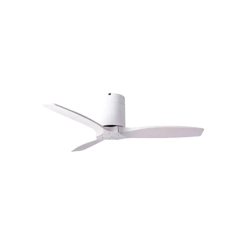 Spin Timber Offwhite 3-Blade Ceiling Fan - Chic, Quiet, Efficient