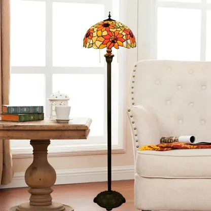 SunflowerGlass Floor Lamp