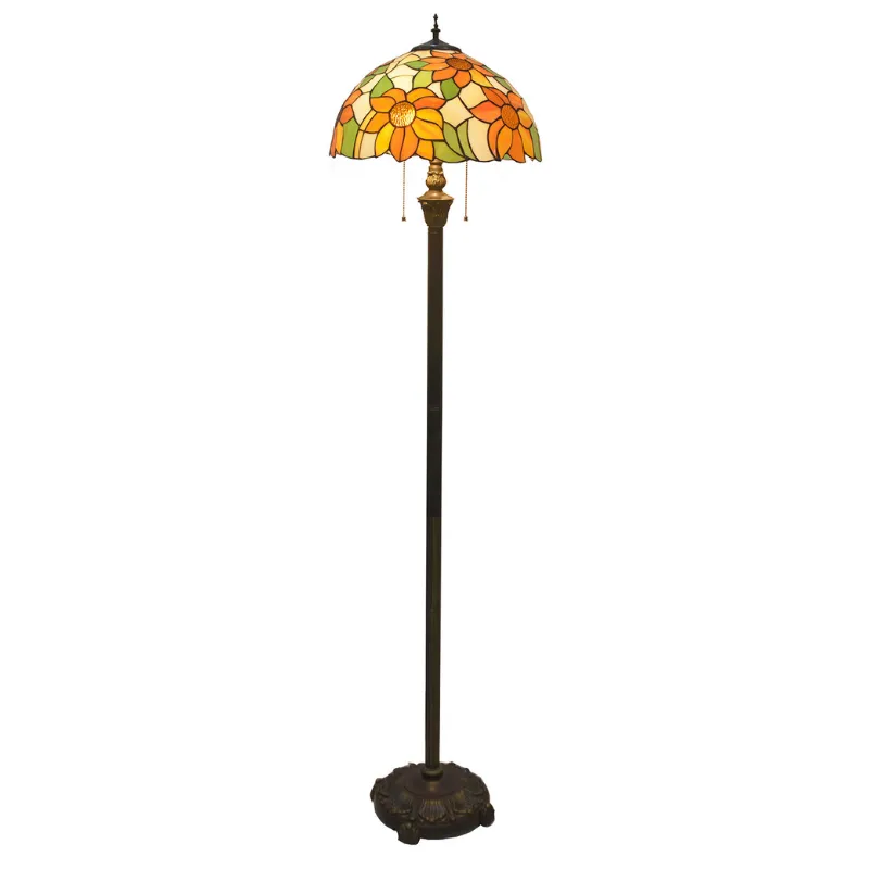 SunflowerGlass Floor Lamp