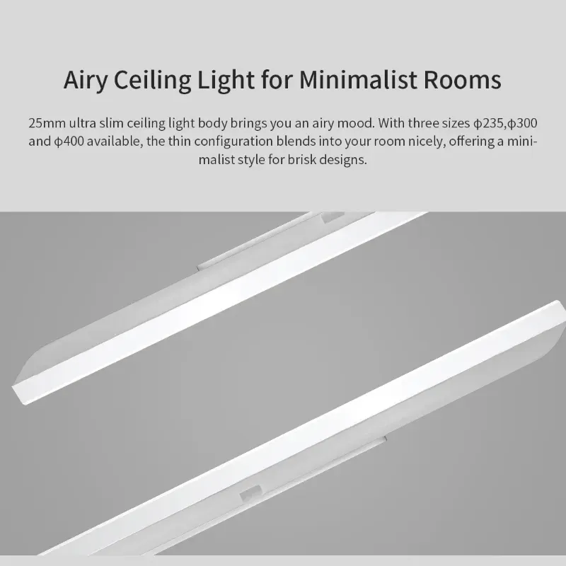 Yeelight Comet Smart Ultra Slim Ceiling Light (Ambient Backlight)