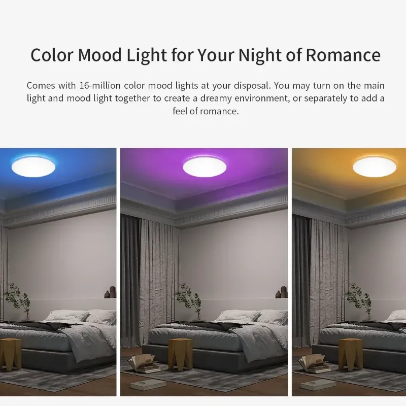 Yeelight Comet Smart Ultra Slim Ceiling Light (Ambient Backlight)