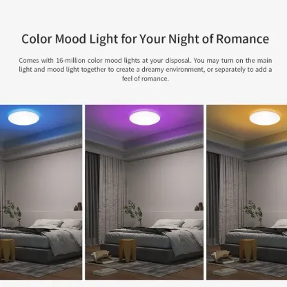 Yeelight Comet Smart Ultra Slim Ceiling Light (Ambient Backlight)