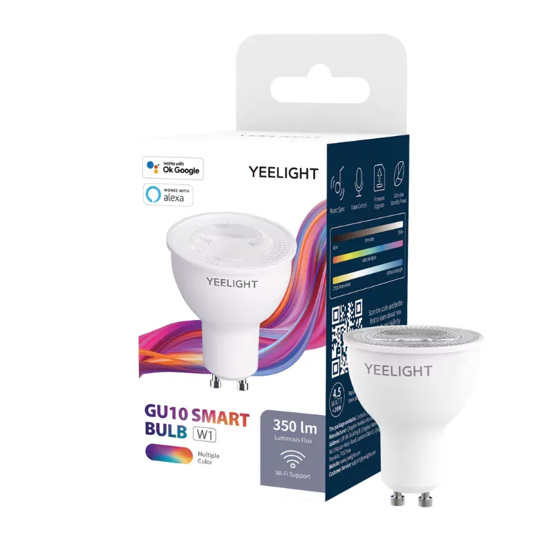 Yeelight Smart Bulb W1 (Multi Colour) (GU10)