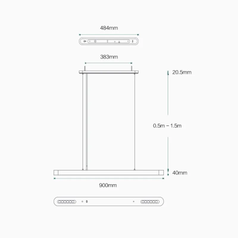 Yeelight Smart Crystal Pendant