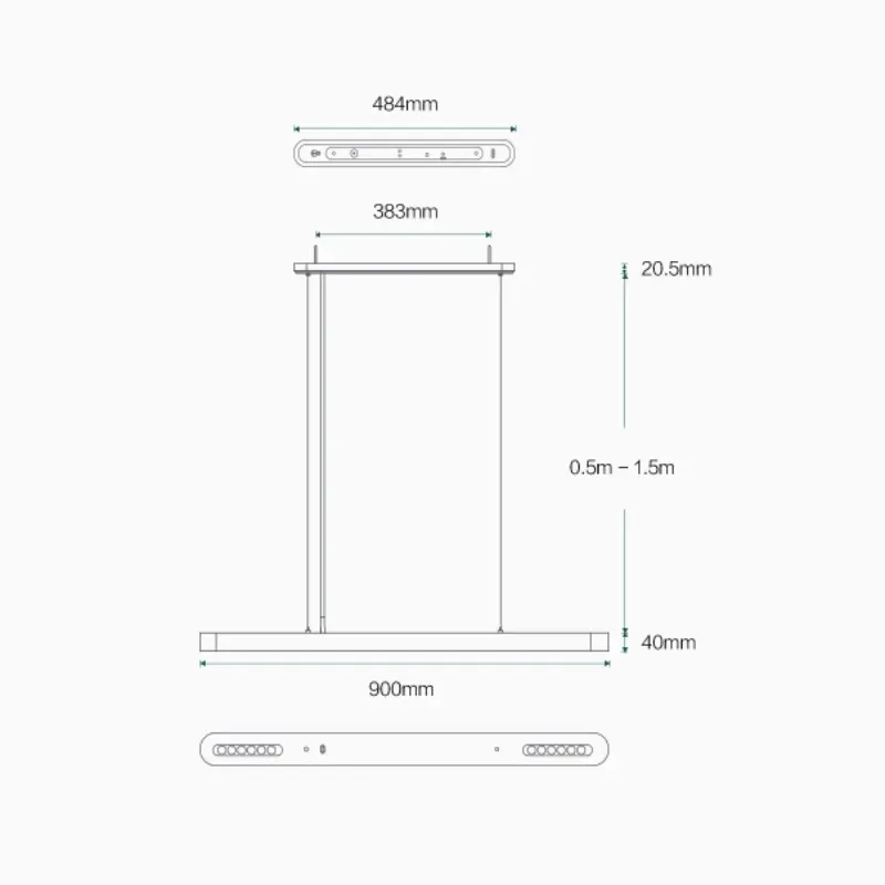 Yeelight Smart Crystal Pendant