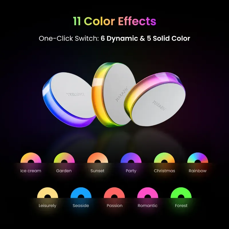 Yeelight Vega RBG Magnetic Sensor Night Light