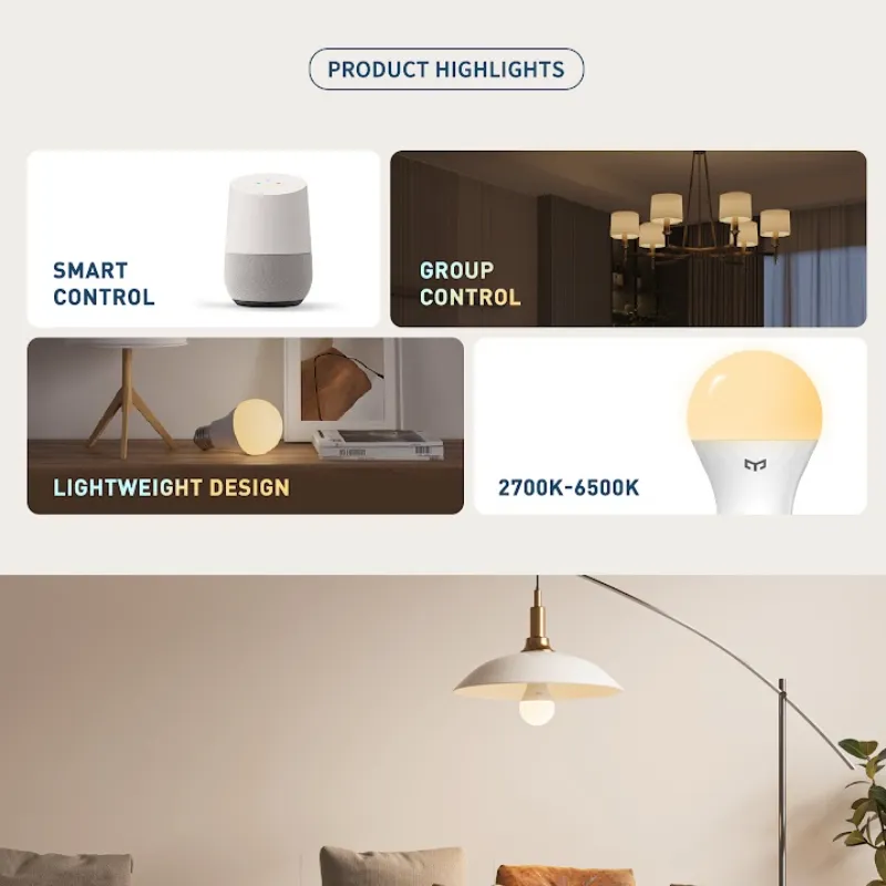 Yeelight E27 Smart Bulb W4L (Tunable White)