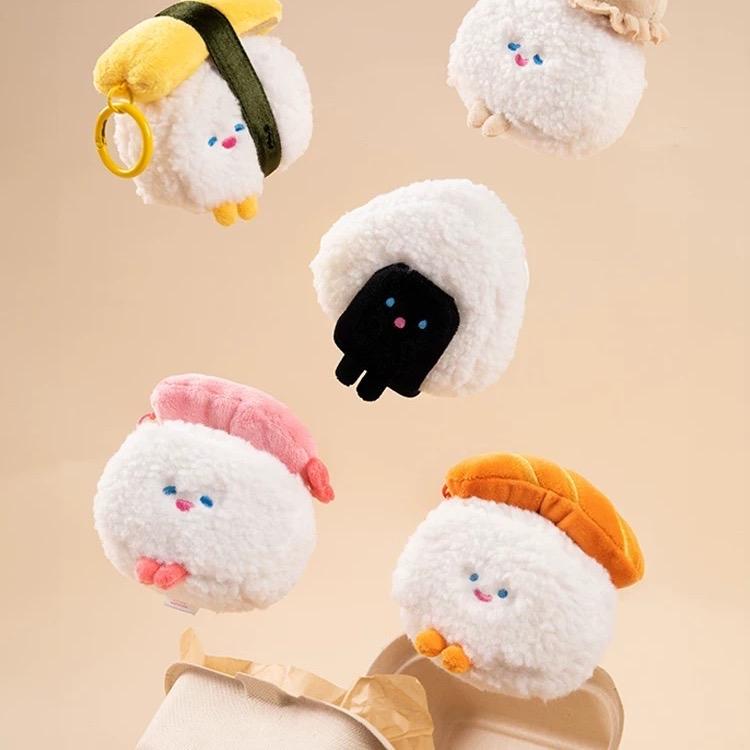 Finding Unicorn RiCo Sushi Plush Keychain Blind Box Series