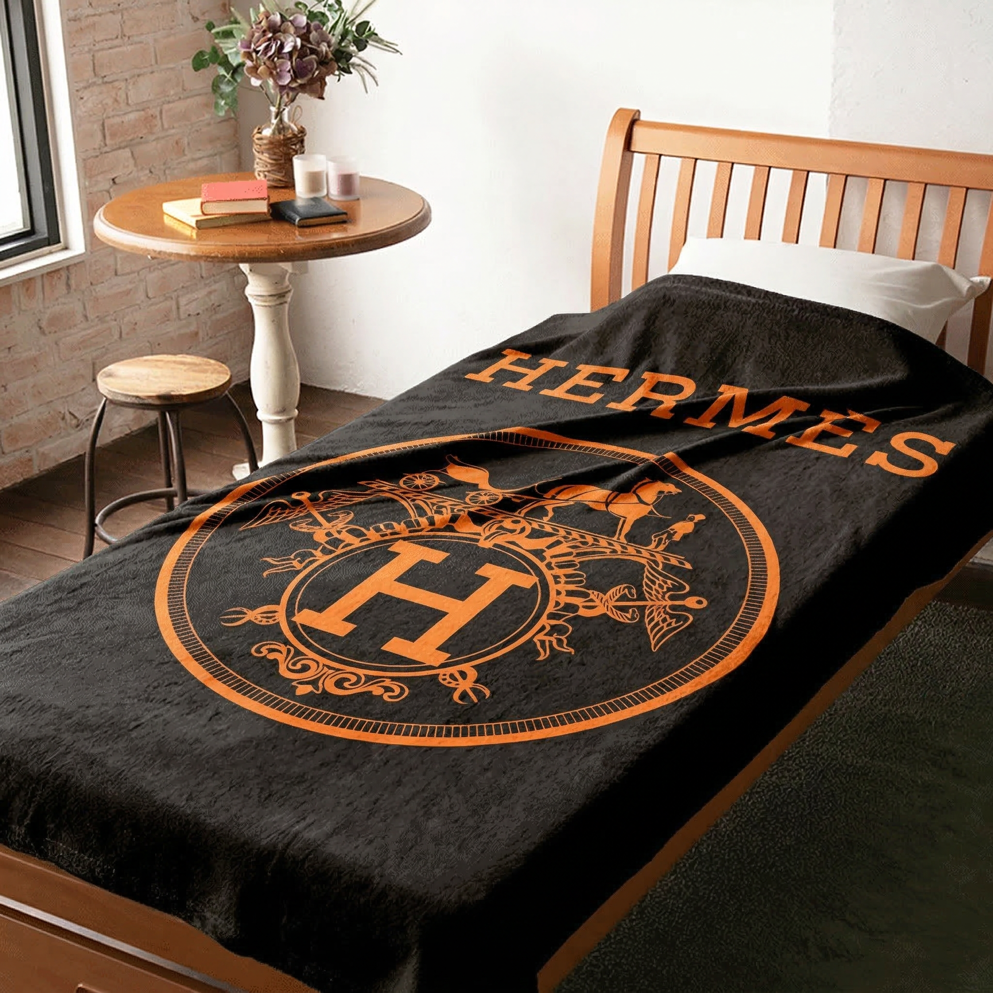 【エルメス】タオルケット 0705-1-4