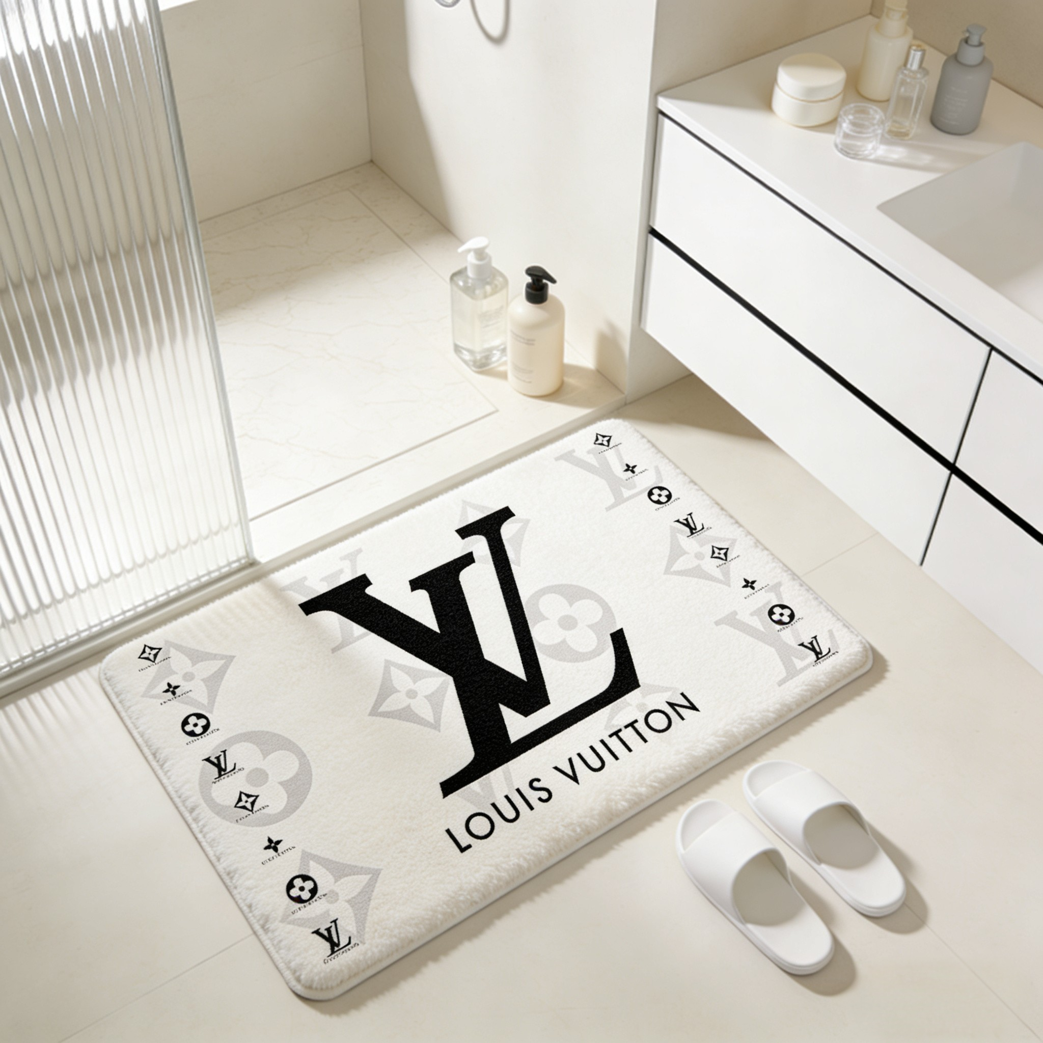 【ルイヴィトン】 トイレマット·浴室マット吸水速乾 0614-6-3