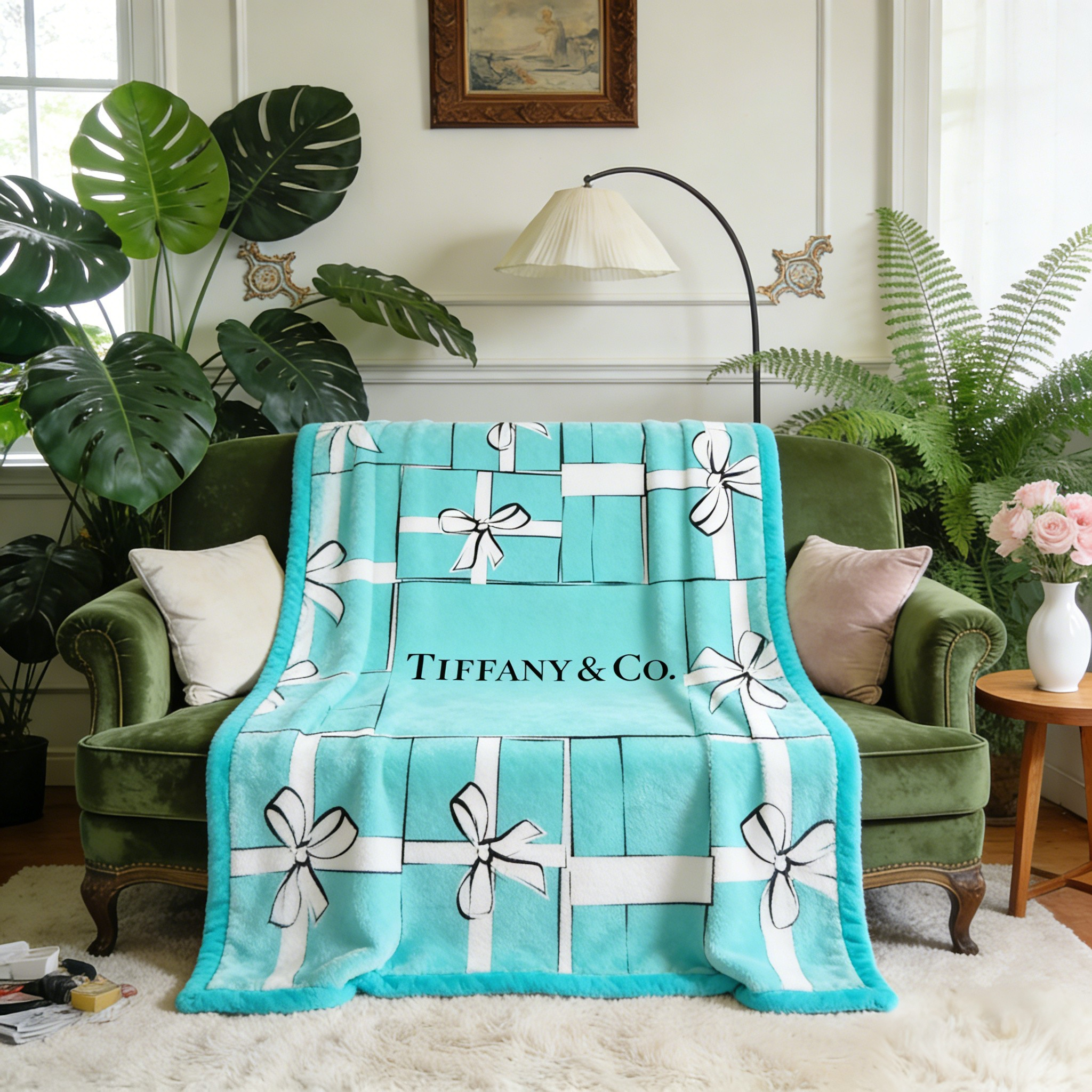 【ティファニー】 ブランケット毛布 1030-1-2