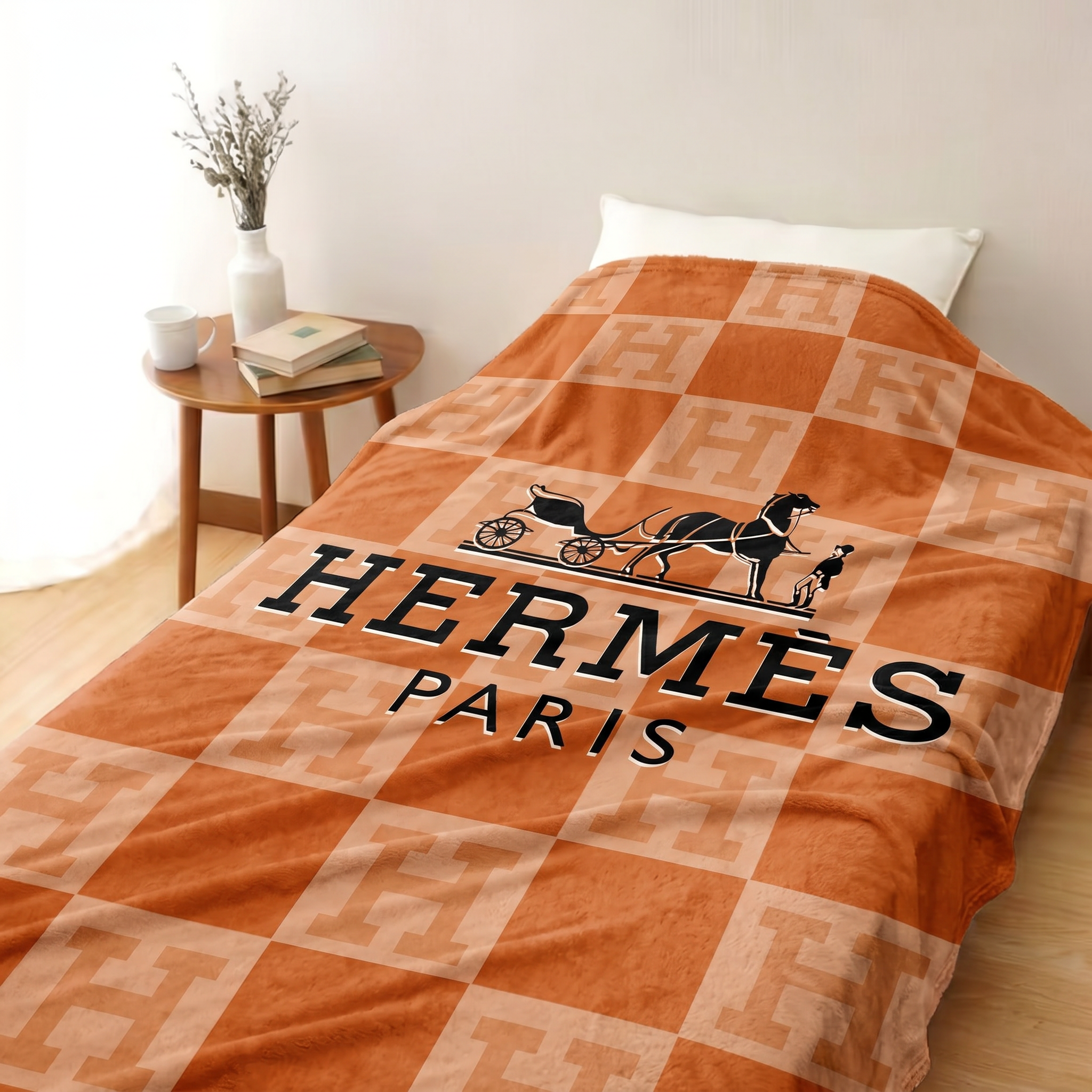 【エルメス】タオルケット 0507-1-2