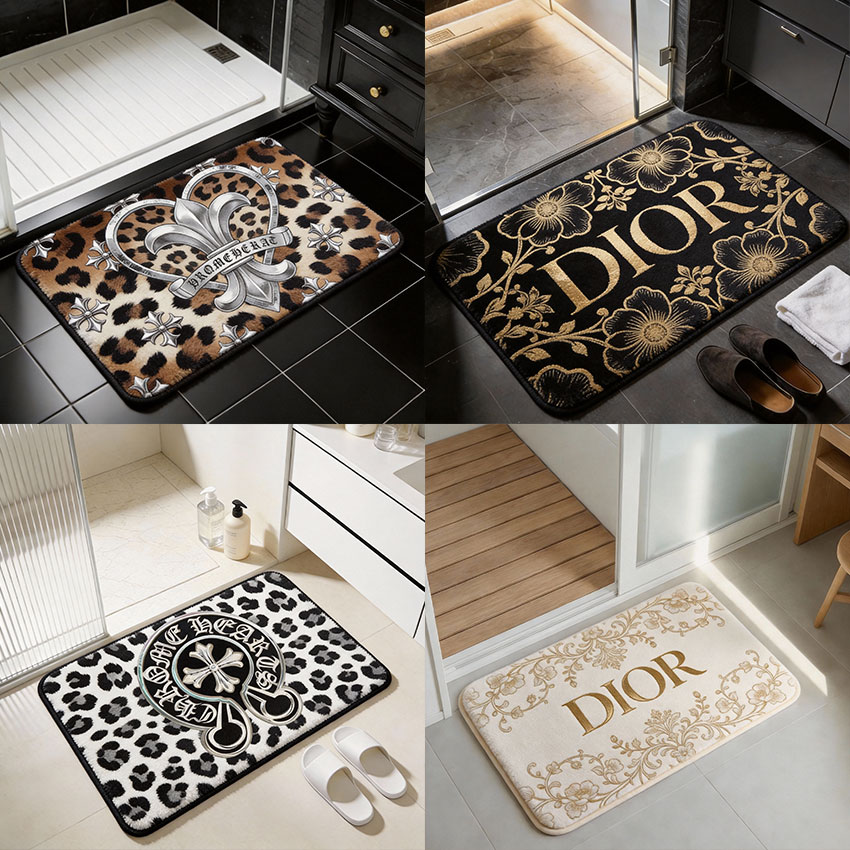 【ディオール】 トイレマット·浴室マット 吸水速乾 260203-22