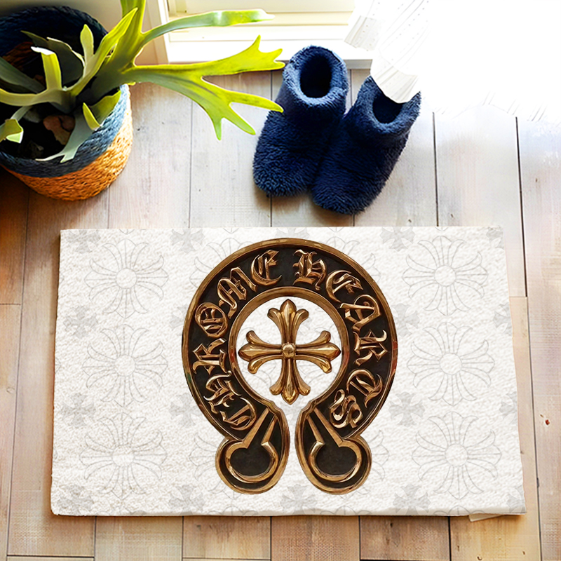 クロムハーツ 玄関マット バスマット ノベルティ 40cm×60cm