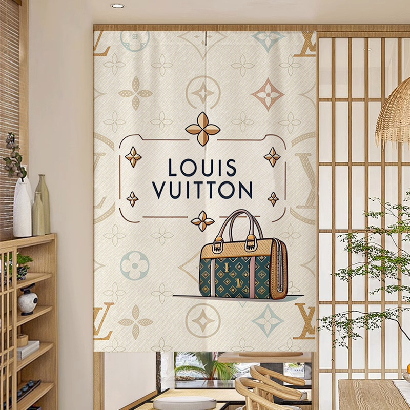 【ルイヴィトン】のれん間仕切り 冷気 遮断 保温見 0424-2-3