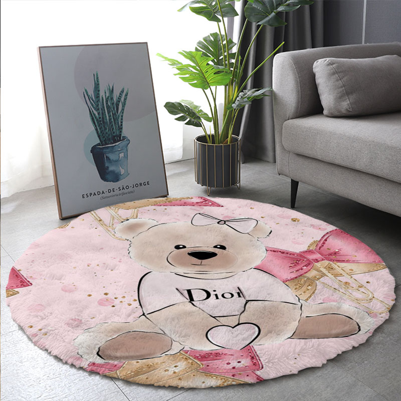 【ディオール】 ラグマット 円形 0613-5-1