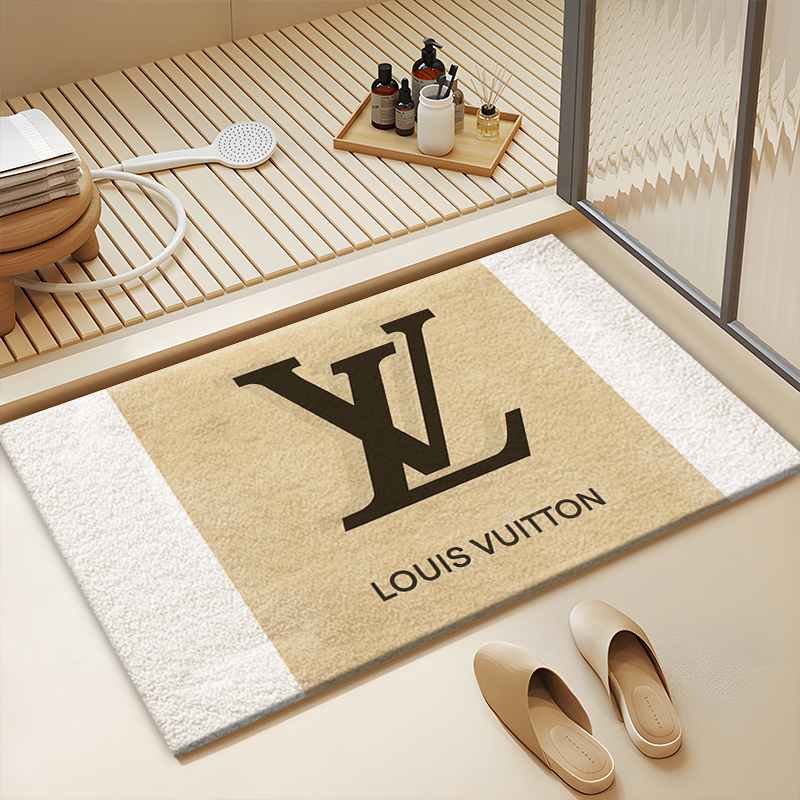 【ルイヴィトン】 トイレマット·浴室マット 吸水速乾 1122-4-8-1