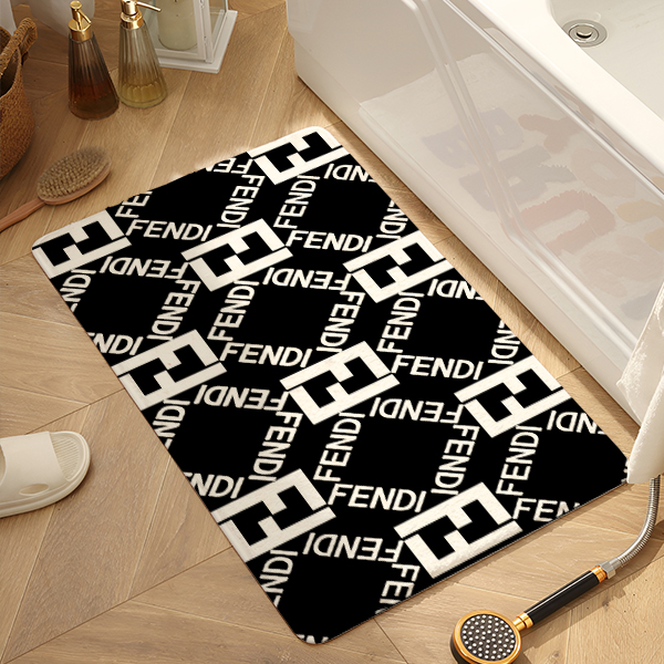 【フェンディ】 トイレマット·浴室マット 吸水速乾 0820-4-1