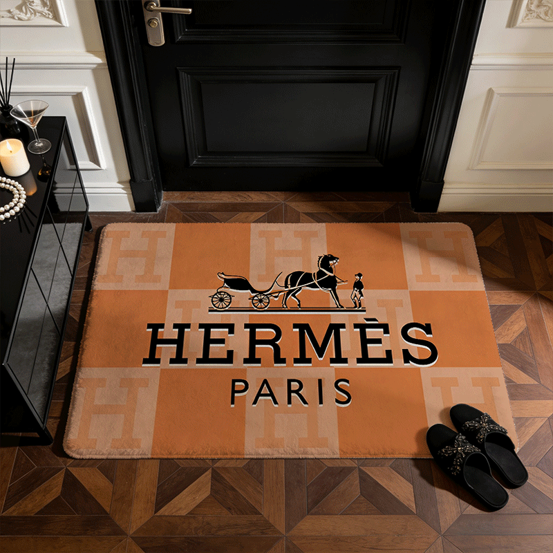 【エルメス】 玄関マット0427-1-3