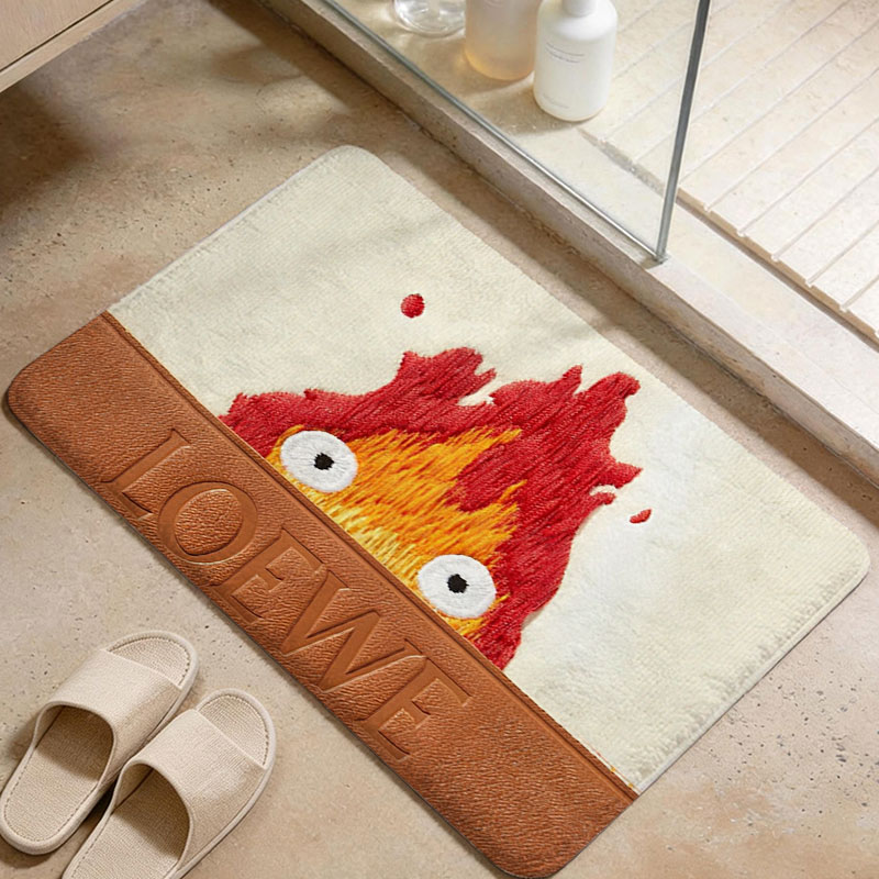 【ロエベ】 トイレマット·浴室マット 吸水速乾 0116-2-1