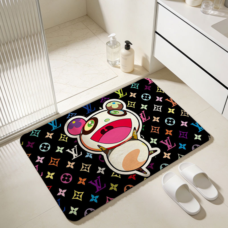 【ルイヴィトン】 トイレマット·浴室マット 吸水速乾 0219-5-3